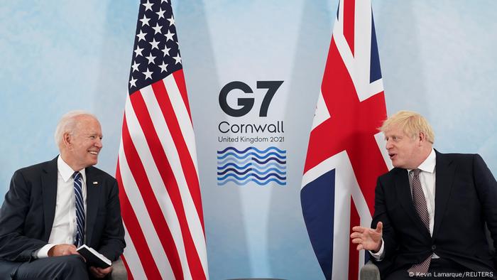 ABD Başkanı Joe Biden ve İngiltere Başbakanı Boris Johnson G7 zirvesi öncesinde telefonda görüştü. 