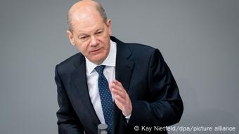 Bundestag l Bundesfinanzminister Olaf Scholz, SPD