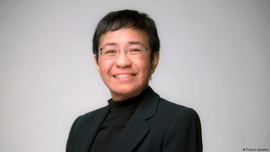 Who is Maria Ressa, journalist and Nobel Prize laureate?