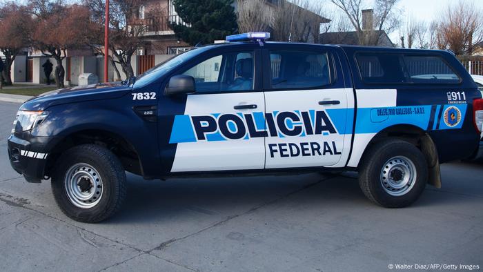 Foto simbólica de una patrulla de la Policía Federal de Argentina.