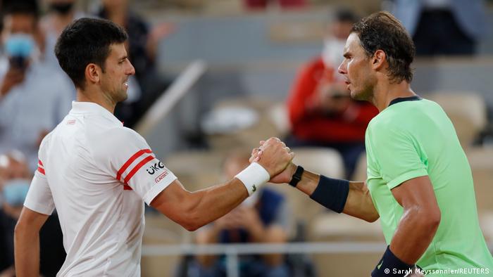 French Open 2021 |  Halbfinale Novak Djokovic - Rafael Nadal