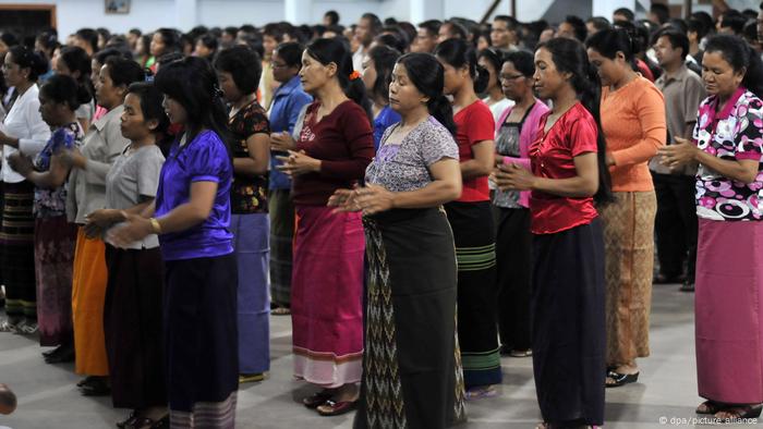 Indien l Familie von Ziona Chana ist die größte Familie der Welt