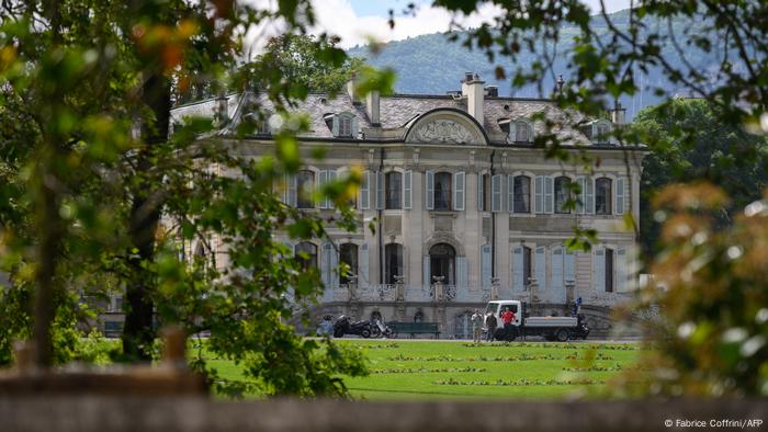 Schweiz l Villa La Grange in Genf - in Vorbereitung für das Treffen Biden Putin