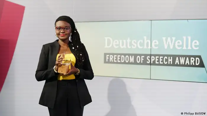 DW Freedom of Speech Award Laureate 2021: Nigerian investigative journalist Tobore Ovuorie