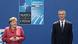 Angela Merkel y Jens Stoltenberg. Angela Merkel y Jens Stoltenberg.