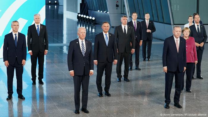 Участники саммита НАТО в Брюсселе