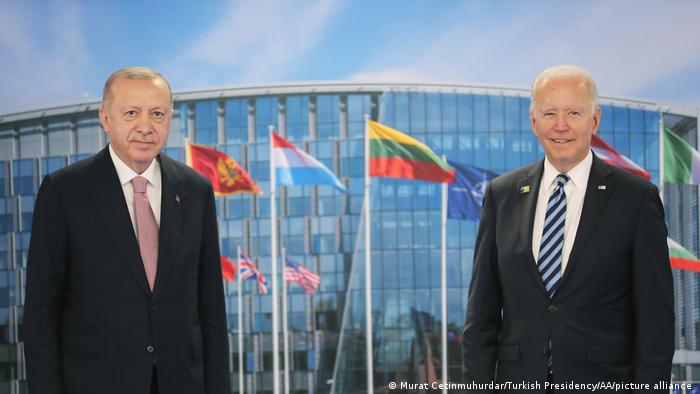 Brüssel NATO Gipfeltreffen l Erdogan und Biden