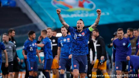 Euro 2020: Slovakia smother Robert Lewandowski to upset Poland