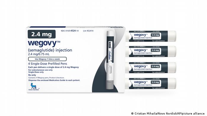 Un paquete del medicamento Wegovy. 