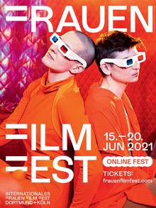 Afiche del Festival Internacional de Cine de Mujeres de Dortmund-Colonia