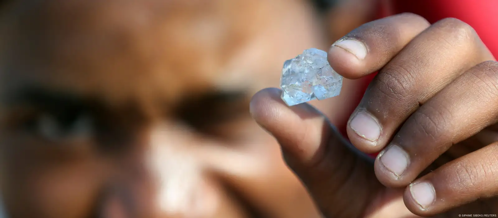 Mina de diamantes em botswana