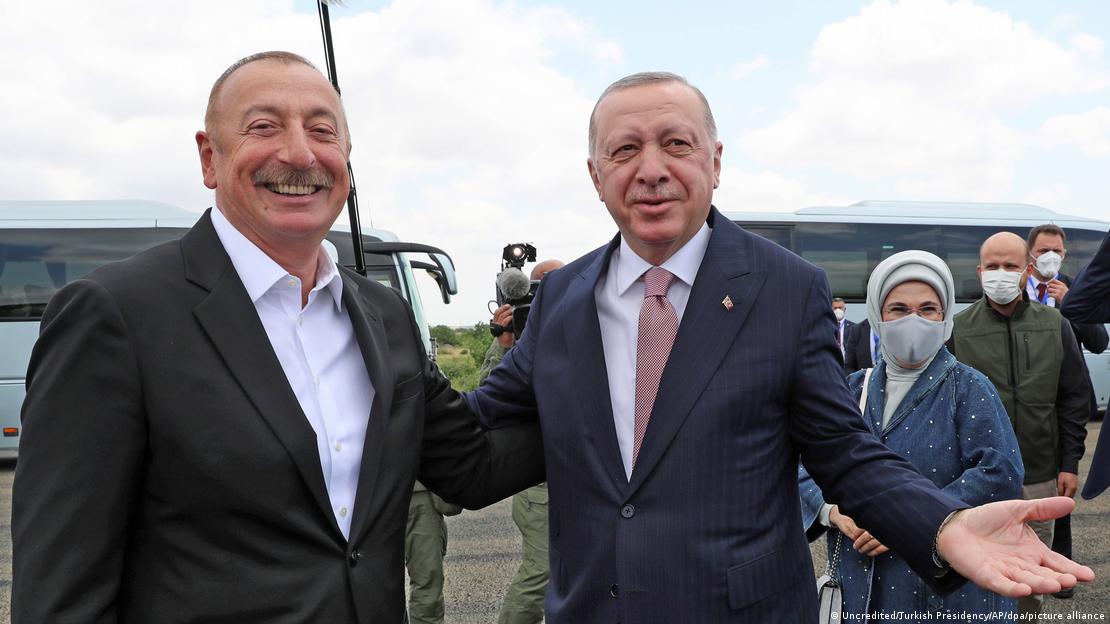 Berg-Karabach l Aserbaidschan und Türkei l Präsident Aliyev und Präsident Erdogan