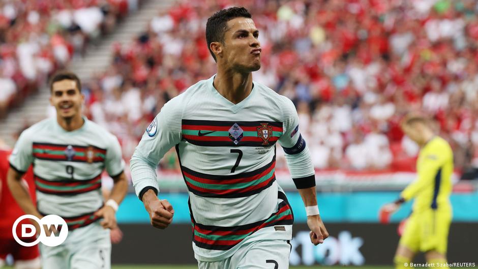 Ronaldo mit Doppelpack: Portugal knackt Ungarn spät