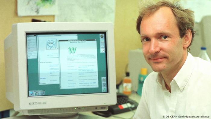 Tim Berners-Lee em foto de 1994