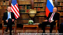 普京与美国总统们的会面