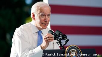 Джо Байден на пресс-конференции по итогам встречи с Владимиром Путиным