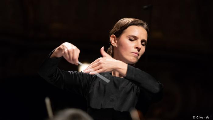 Conductor Oksana Lyniv.