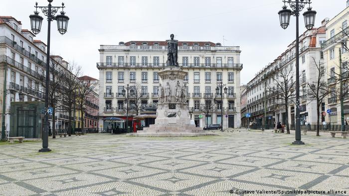 Portugal Coronavirus Lockdown in Lissabon