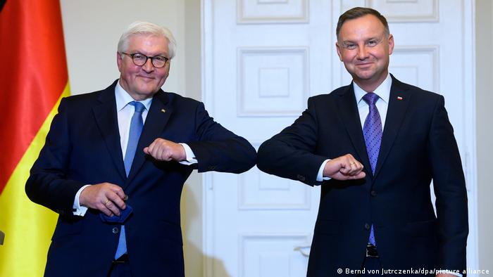 Prezydenci Andrzej Duda i Frank-Walter Steinmeier w Warszawie 