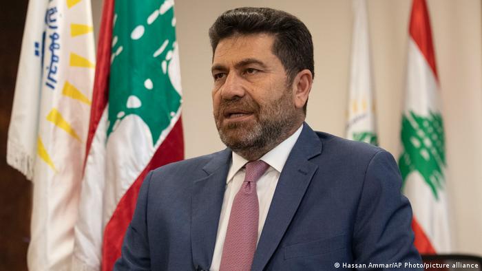 Libanon Energieminister Raymond Ghajar