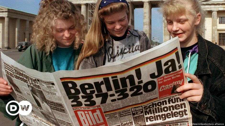 1992 beschloss Deutschland, die Hauptstadt an Berlin zurückzugeben |  Deutsche Politik, Wirtschaft und Gesellschaft Nachrichten |  DW