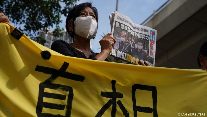 Hongkong vor Gerichtstermin für Führungskräfte Apple Daily