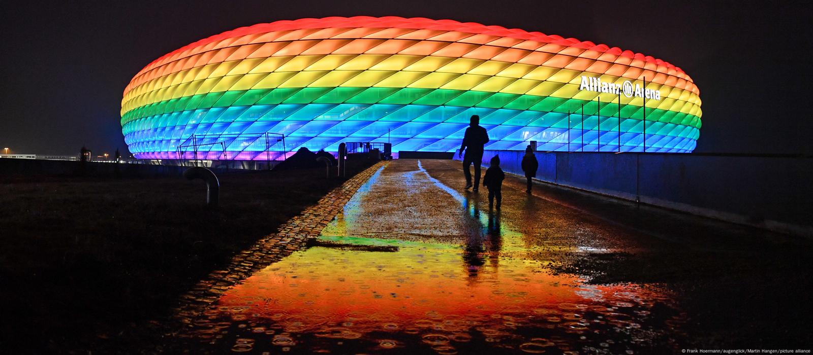 Euro 2020: Proposal to light up Munich arena in LGBTQ colors – DW –  06/19/2021