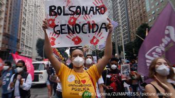 Brasilien | Proteste gegen Präsident Jair Bolsonaro in Rio de Janeiro