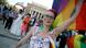 A demonstrator at the 'Equality Parade' rally in Warsaw, Poland in June 2021. A demonstrator at the 'Equality Parade' rally in Warsaw, Poland in June 2021.