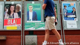 Regionalwahlen in Frankreich | Wahlplakate in Saint Jean de Luz Regionalwahlen in Frankreich | Wahlplakate in Saint Jean de Luz