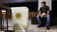 News Bilder des Tages YEREVAN, ARMENIA - JUNE 20, 2021: A ballot box is pictured at Polling Station 9/25 after Armenia s early parliamentary election. The vote was called by three parliamentary factions amid a long political crisis which resulted from an armed conflict between Armenia and Azerbaijan over Nagorno-Karabakh in autumn 2020. Alexander Ryumin/TASS PUBLICATIONxINxGERxAUTxONLY TS10581D