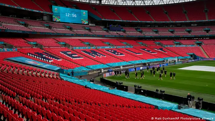 Fußball EM Euro 2020 Wembley Stadion in London