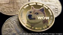 22/06/2021***
Dogecoin Cryptocurrency Photo Illustrations Representation of Dogecoin cryptocurrency is seen in this illustration photo taken in Krakow, Poland on June 22, 2021. Photo Illustration by Jakub Porzycki/NurPhoto Krakow Poland porzycki-dogecoin210622_npbea PUBLICATIONxNOTxINxFRA Copyright: xJakubxPorzyckix