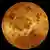 Esta imagen facilitada por la NASA muestra el planeta Venus realizada con datos de la nave espacial Magallanes y del Pioneer Venus Orbiter. 
