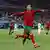 Fußball EM EURO 2021 | Portugal v Frankreich | Torjubel 2:2 Ronaldo