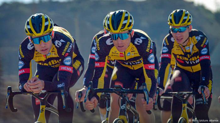 Spanien Radsport Trainingslager Team Jumbo Visma in Alicante 2021