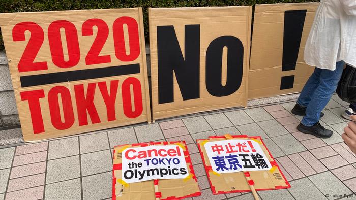 Jaoan |  Olympic Games |  Protests in Tokyo