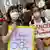 Manifestação em Tóquio contra a realização dos Jogos Olímpicos