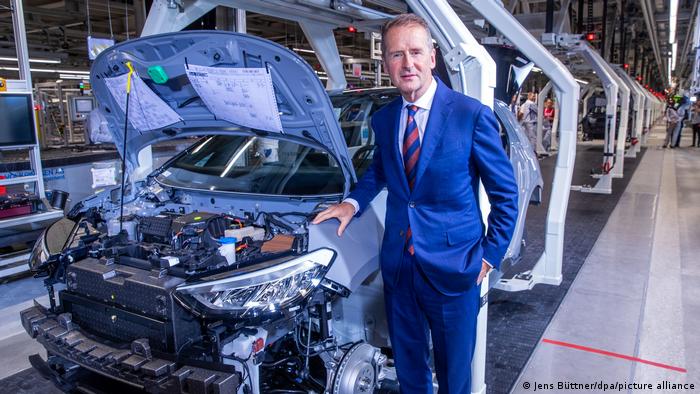 迪斯（Herbert Diess）于2018年开始执掌大众汽车，推动了大众的电动汽车战略