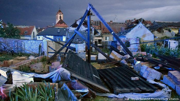 Tschechien | Unwetter Hagelsturm Tornado