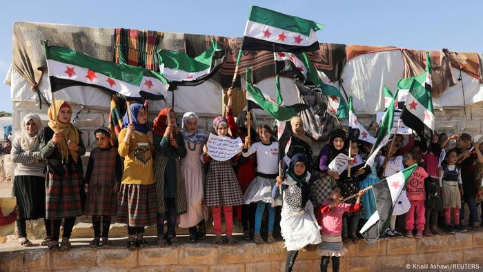 Syrien Schließung Grenzübergang Bab Al Hawa Protest Syrien Schließung Grenzübergang Bab Al Hawa Protest