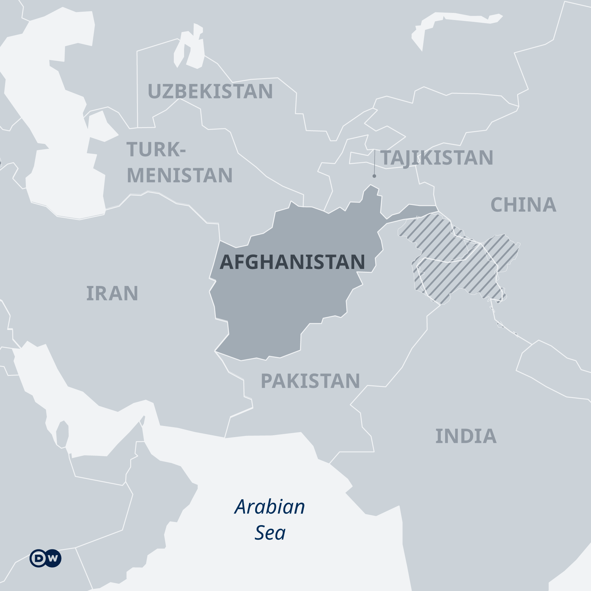 Western Asia Map Kabul   58050343 7 