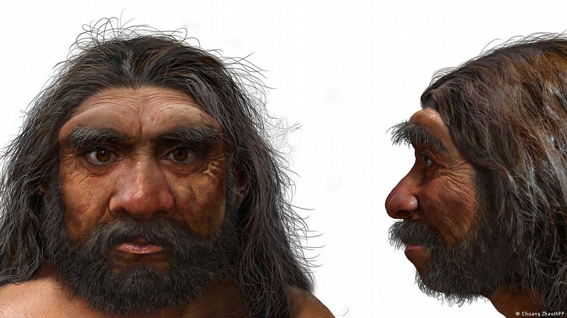 Reconstrucción ilustrada del rostro de un denisovano
