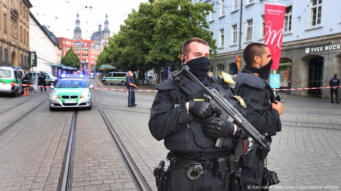 Deutschland Messerattacke in Würzburger Innenstadt