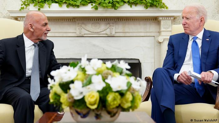 USA I Washington I Afghanistans Präsident Ashraf Ghani und Präsident Joe Biden USA I Washington I Afghanistans Präsident Ashraf Ghani und Präsident Joe Biden