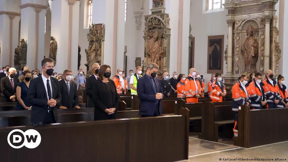Trauerfeier nach Messerattacke von Würzburg