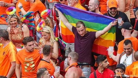 Euro 2020: UEFA allows Dutch fans to bring rainbow flags into Hungary stadium