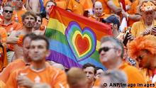 欧足联：没有不让荷兰球迷带彩虹旗到匈牙利观赛
