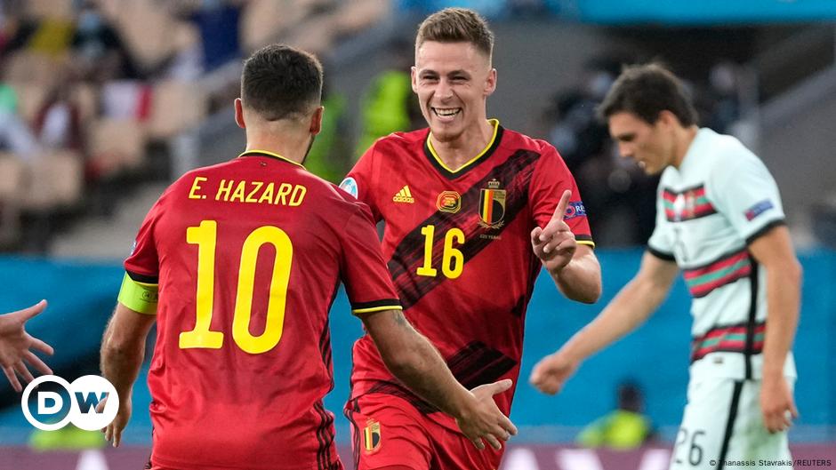 Risikowarnung: Belgien-Inhaber räumen Portugal von der Euro 2020 |  Sport |  Deutsche Fußballnachrichten und die wichtigsten internationalen Sportnachrichten |  DW