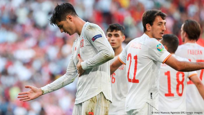 Euro 2020 Alvaro Morata Spain S Worthy Hero In Astonishing Win Over Croatia Sports German Football And Major International Sports News Dw 28 06 2021